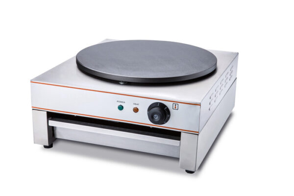 Single Plate Crepe Maker Pancake Machine Commercial Electric 40cm Diameter