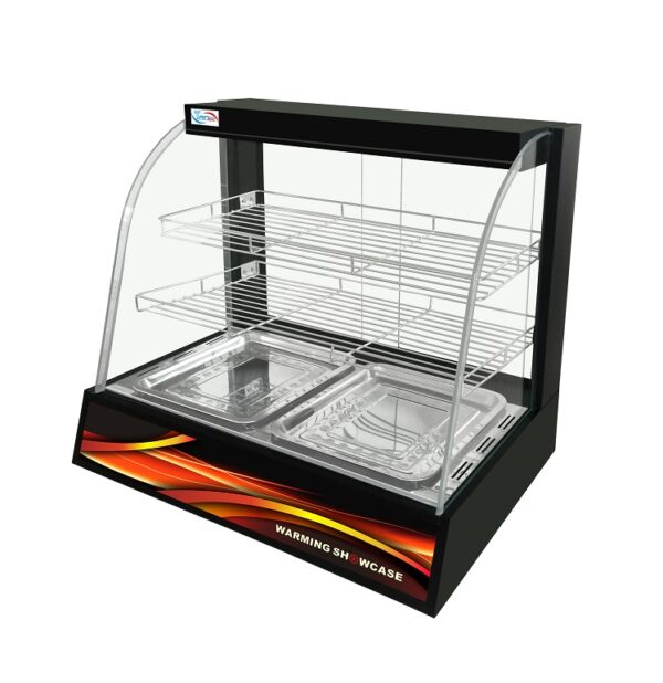 BRAND NEW COMMERCIAL PIE WARMING HOT FOOD DISPLAY CABINET LAMP UNIT DESKTOP