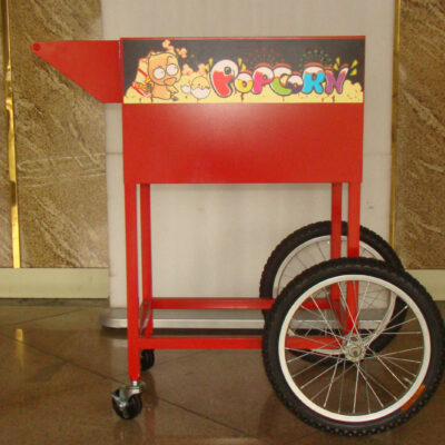 New Popcorn Machine Cart Stand Cycle (Machine Not Including)