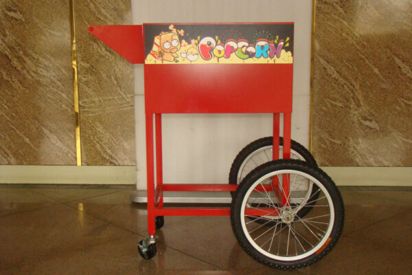 New Popcorn Machine Cart Stand Cycle (Machine Not Including)