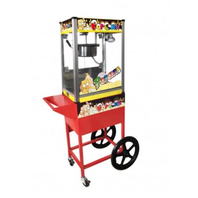 Popcorn Maker Machine / 8 Ounce Pop Corn Machine With Cart