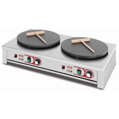 Commercial Electric Double Crepe Maker Machine 400mm Each