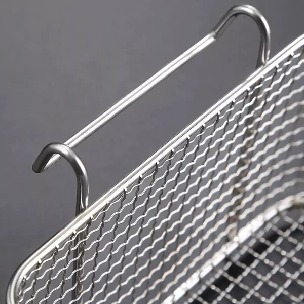 Replacement Chip Fryer Basket For Deep Frying Fits Most Commercial Fryer - Image 3