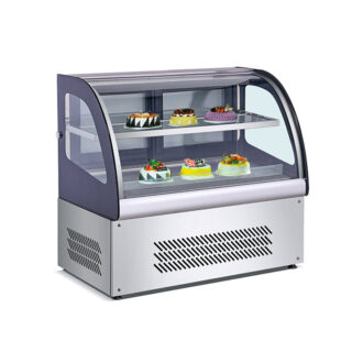 High Speed Cooling Cake Display Cooler Showcase for Supermarket